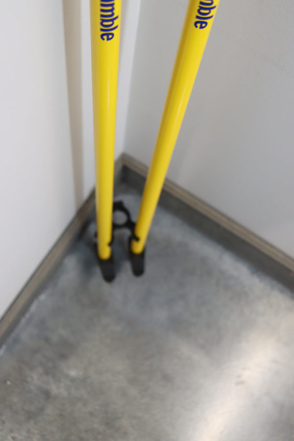 BiPod for RTS/GPS Layout Rod with Cleat - Image 3